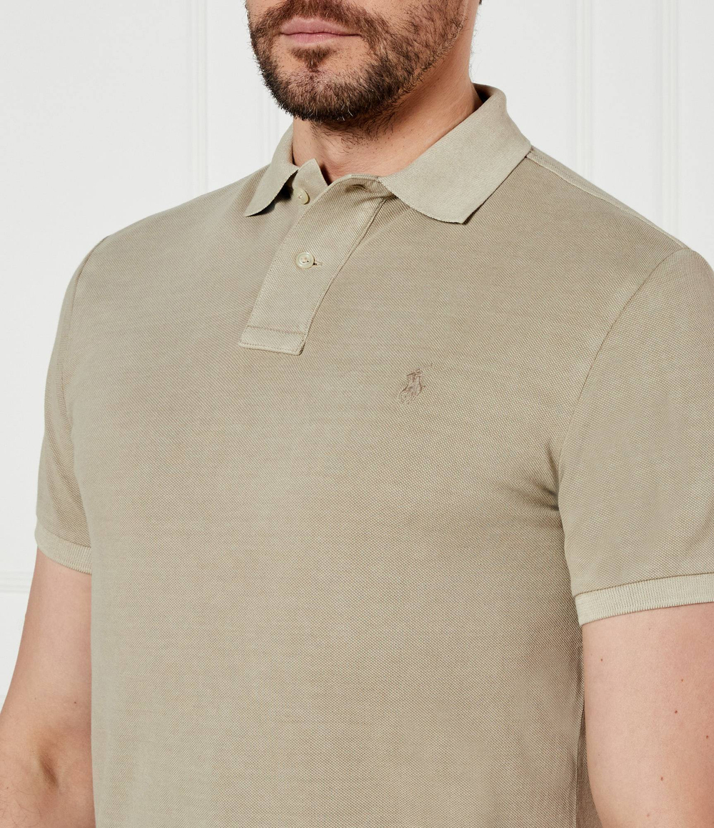 Поло POLO RALPH LAUREN - бежевый(710969626)