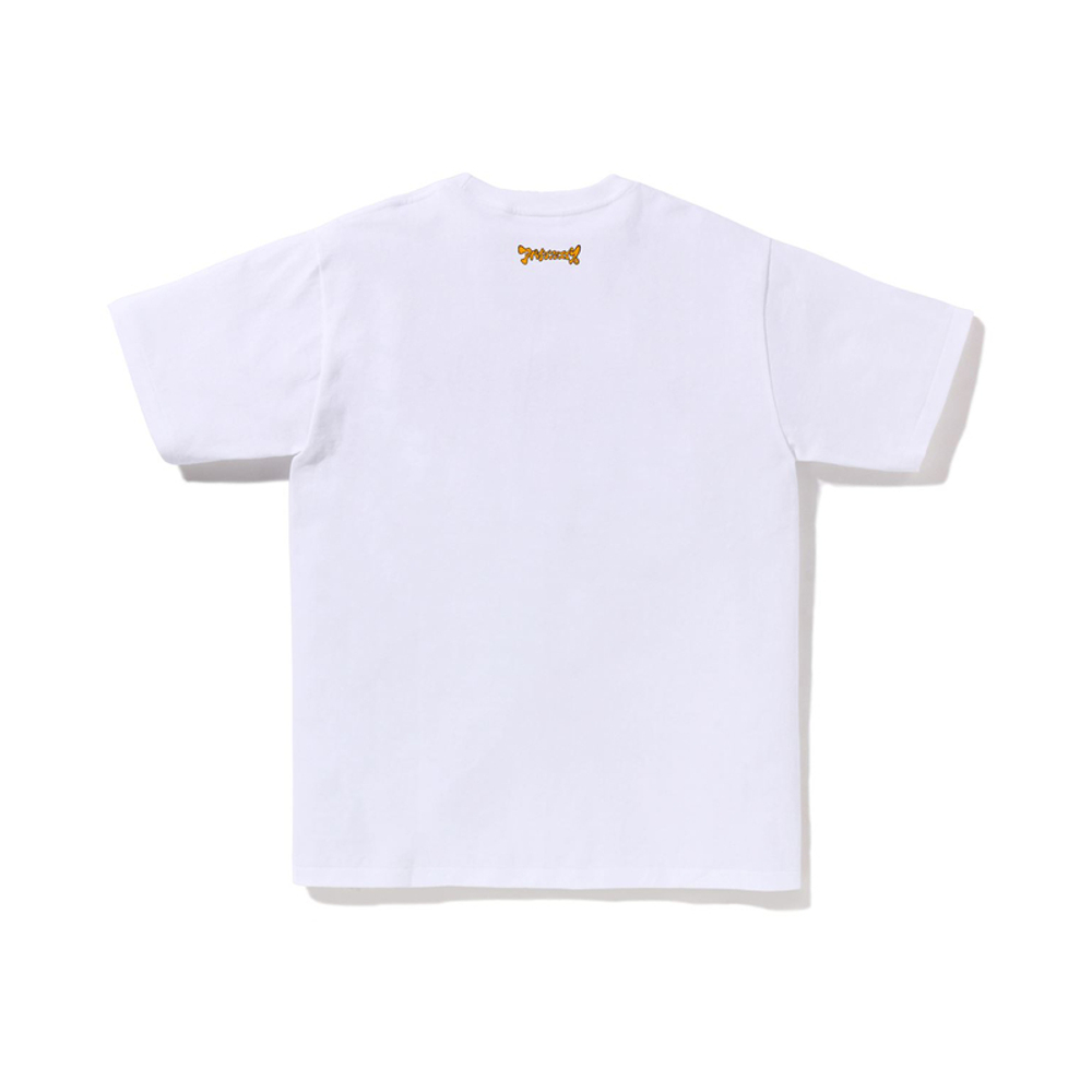 A Bathing Ape Bathing Ape Katakana Ape Head Tee Ss24 белый