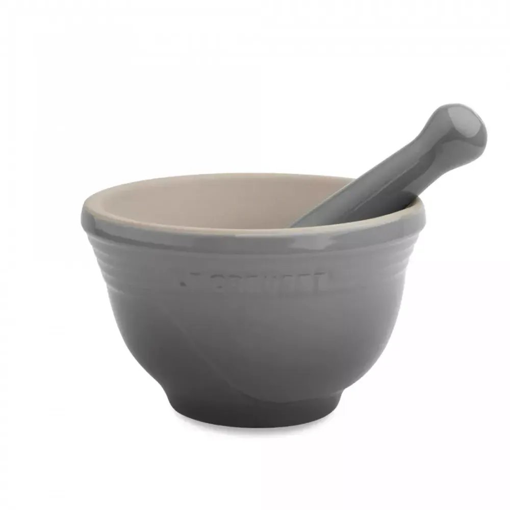 Ступка с пестиком Le Creuset, Серая