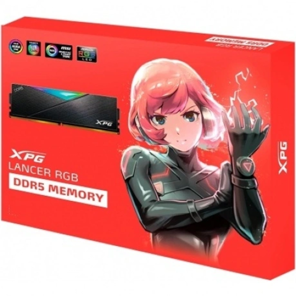 Память оперативная A-Data DDR5-6400 16GB (AX5U6400C3216G-DCLARBK)