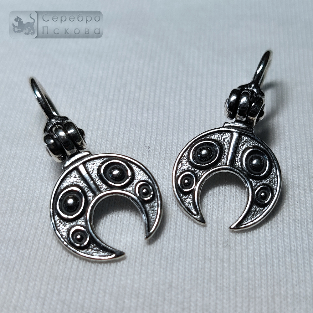Серьги "Лунницы" малые