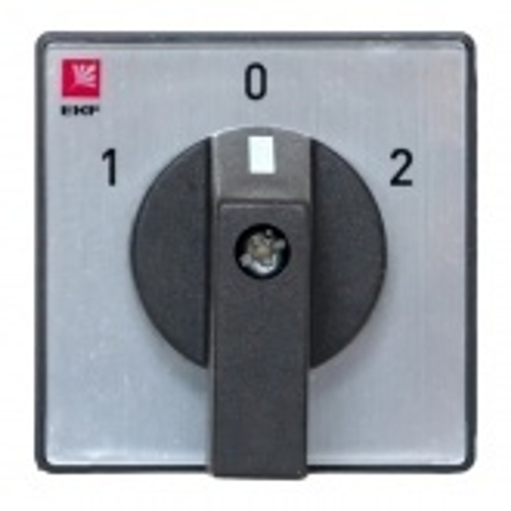 Переключатель кулачковый ПК-1-41 10А 1P "1-0-2" IP20 EKF pk-1-41-10