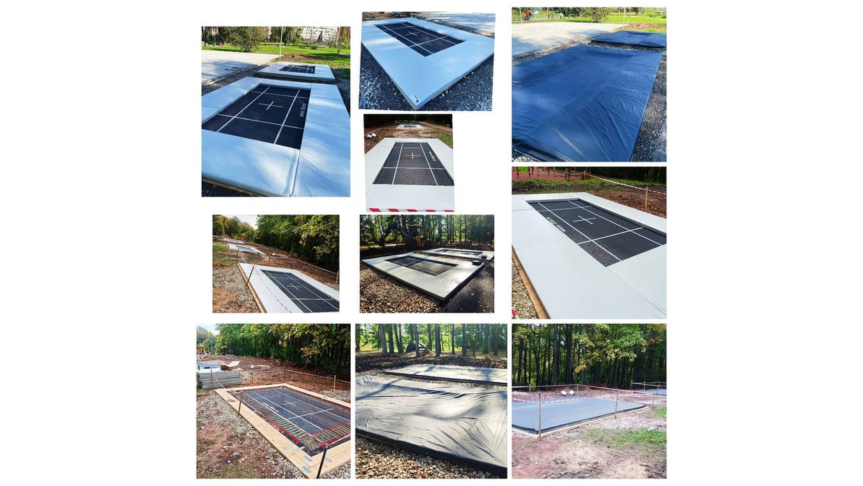 Региональные поставки встраиваемых батутов "ЗВЕЗДА"