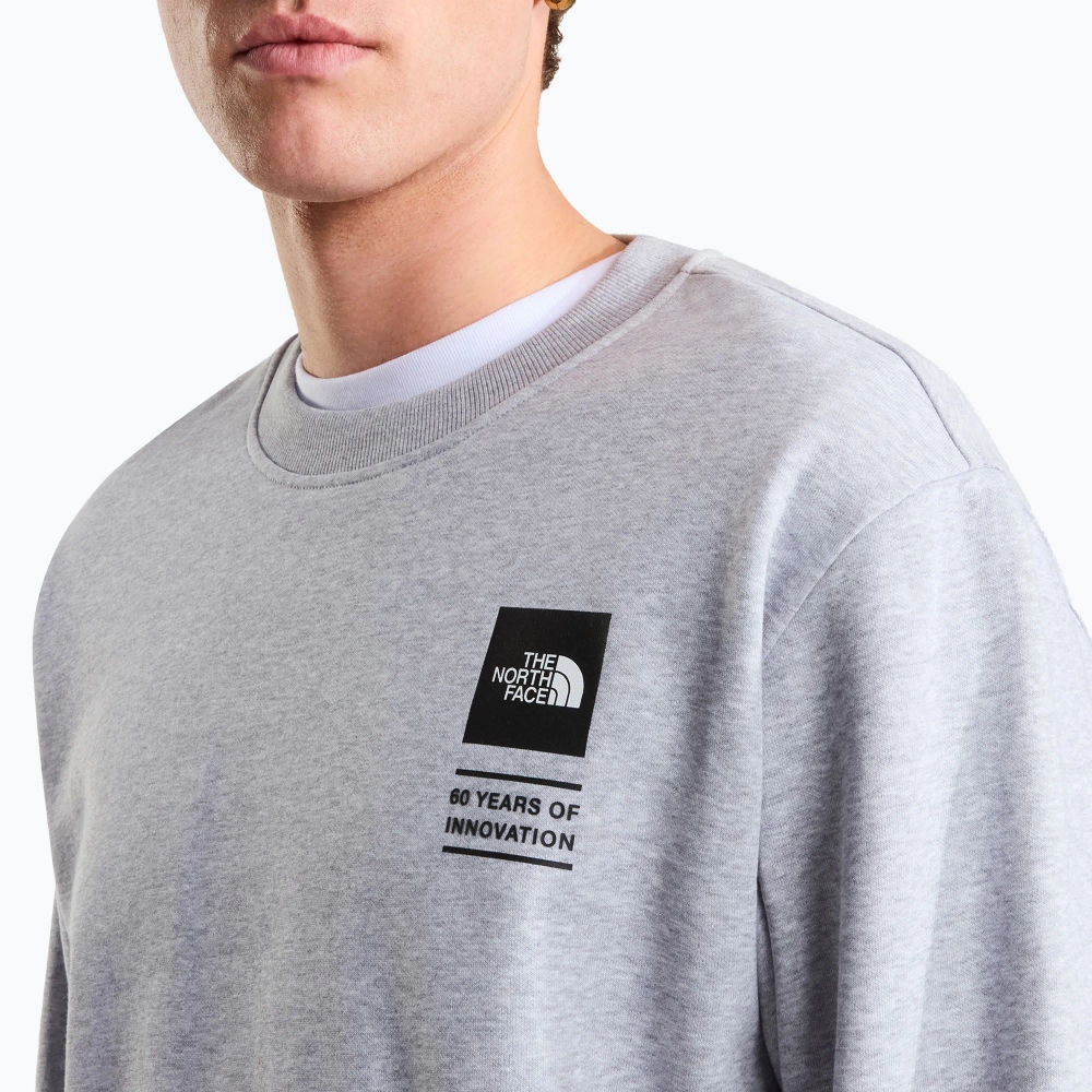 Свитшот The North Face Celebration Relaxed Crew Graphic tnf light grey heather