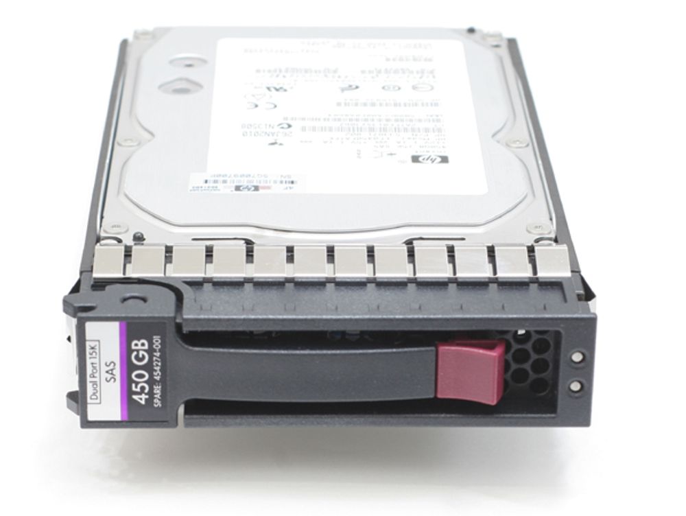 Жесткий диск HP 450GB 6G SAS 15K rpm LFF 480528-002