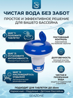 Дозатор плавающий PCH-D, 12 см, Seazone