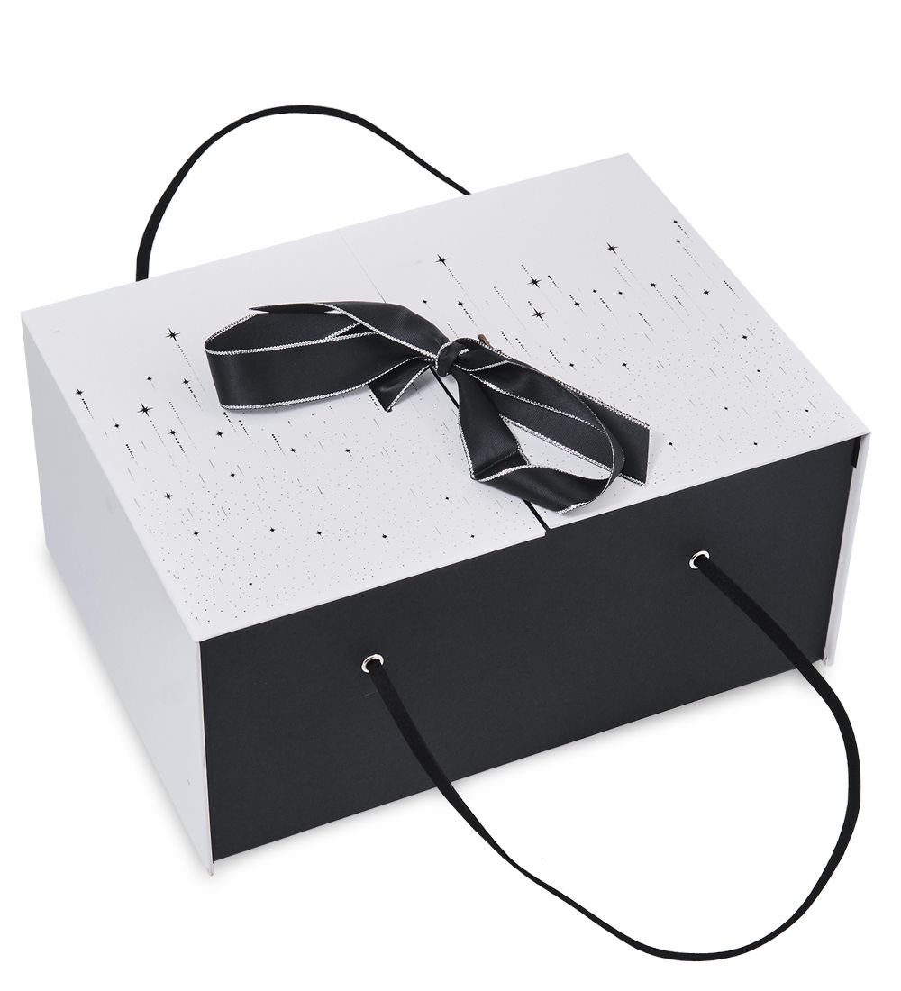 WF-185/3-B Коробка бол., черно-белый