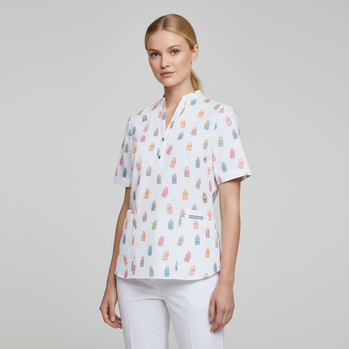 Медицинская женская блуза "Астра"