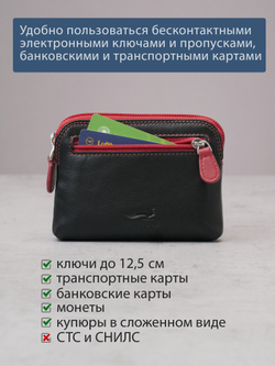 B270037 Hibiscus - Футляр для ключей и карт Marta Ponti