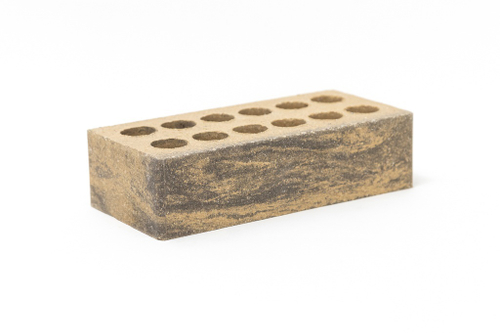 Кирпич лицевой гиперпрессованный одинарный шмель