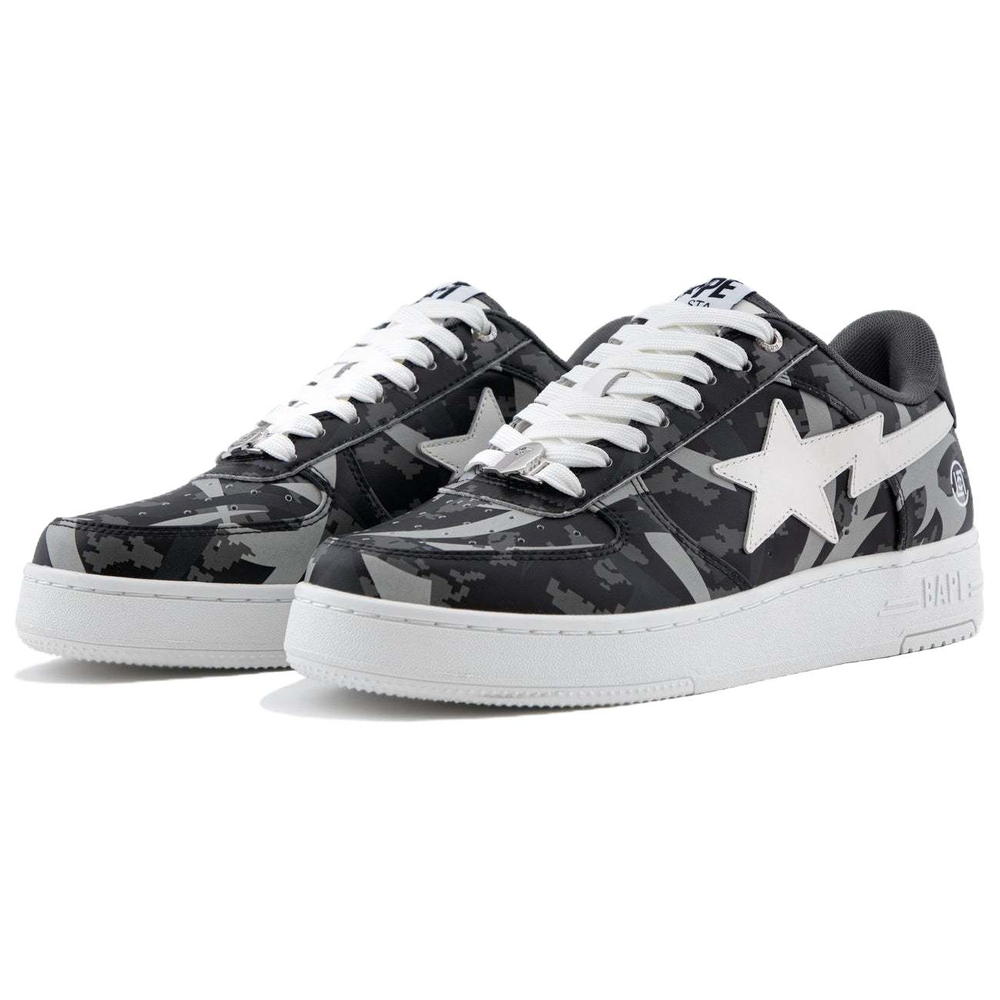 A Bathing Ape Bathing Ape Clot Egra Camo A Bathing Ape Sta серый
