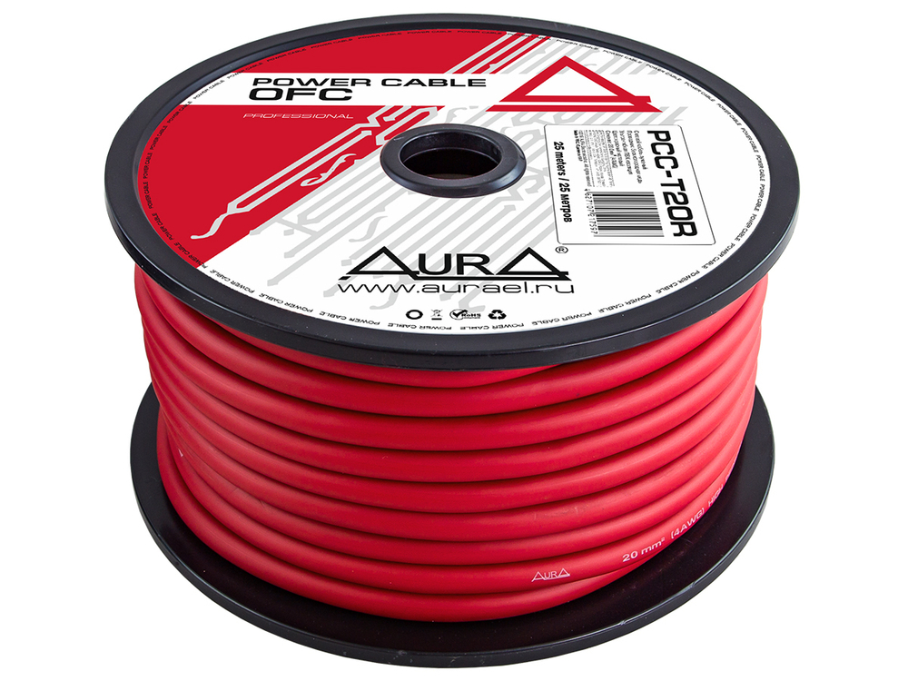 Силовой провод Aura PCC-T20R - BUZZ Audio