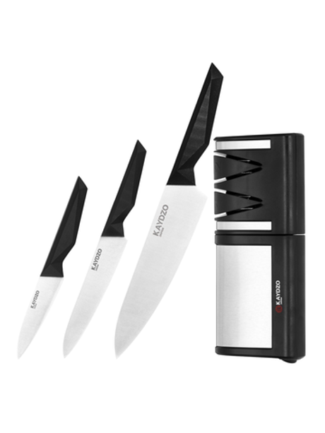 Набор ножей 3 в 1 KAYDZO MODERN и электрической точилки