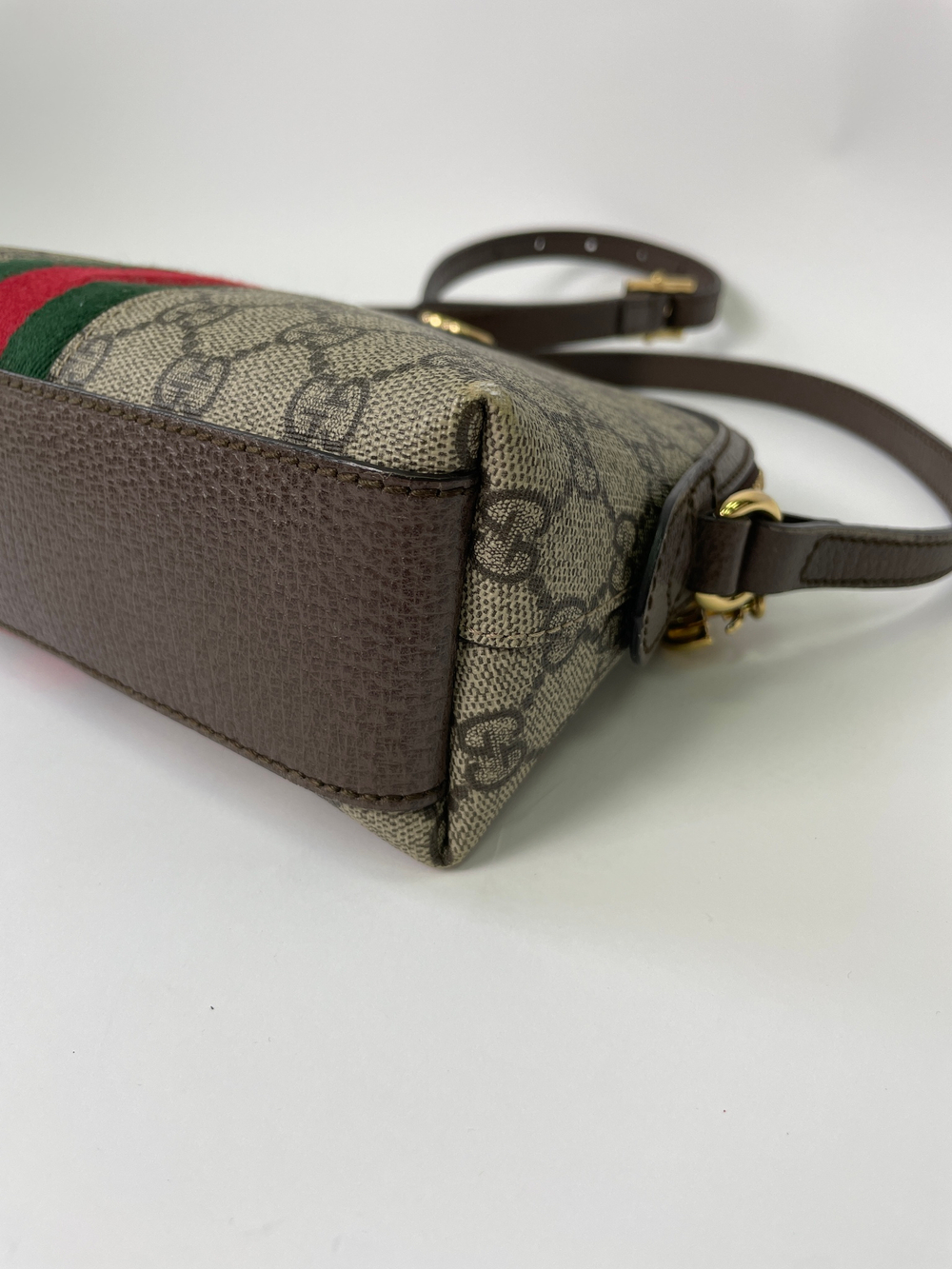 Сумка Gucci Ophidia Dome Shoulder Bag GG Coated Canvas