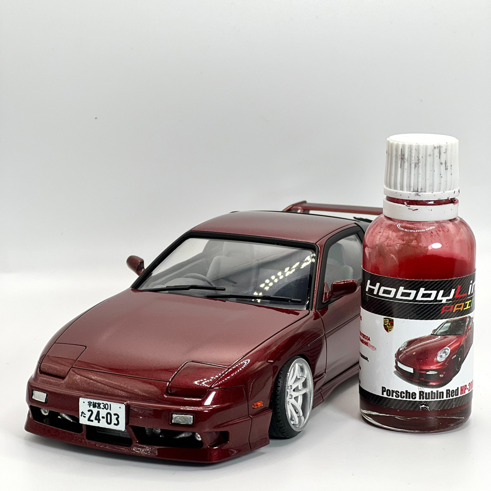 Краска лаковая HobbyLink Porsche Rubin Red HP-2004