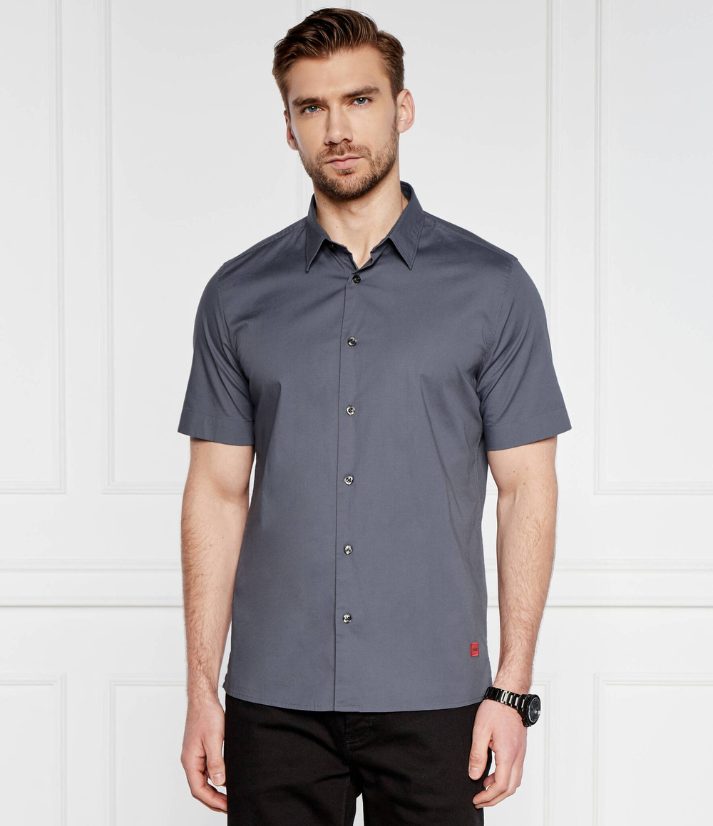 Рубашка Ebor HUGO - пепельный(50475668)