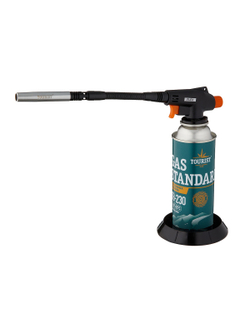 Резак газовый TOURIST FLEX с пьезоподжигом, гибкое сопло паяльного типа.