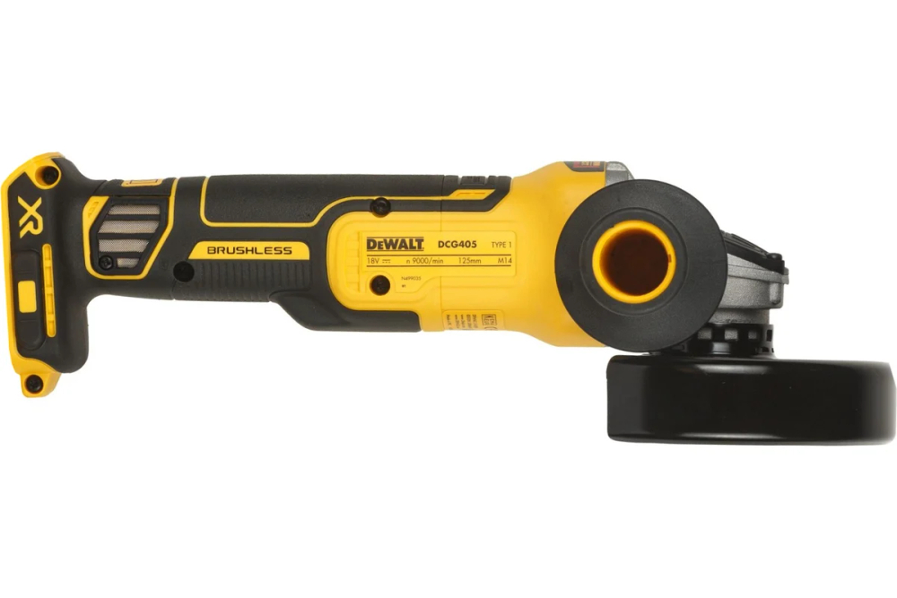 Машина шлифовальная угловая аккумуляторная DeWalt DCG405P3 (3 акк, з/у), кейс