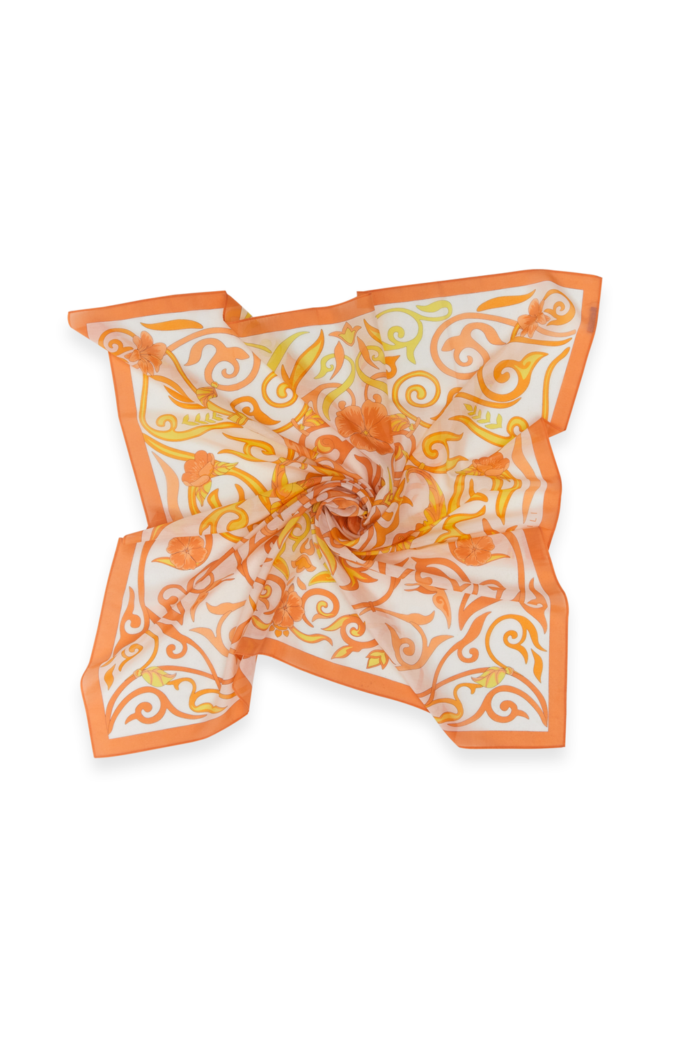 ПЛАТОК шелк-хлопок | 100х100 | 240-02