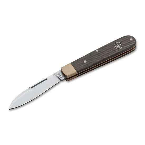 Складной нож Boker 112942 Barlow Prime Expedition c клинком из стали Böhler N690, рукоять микарта