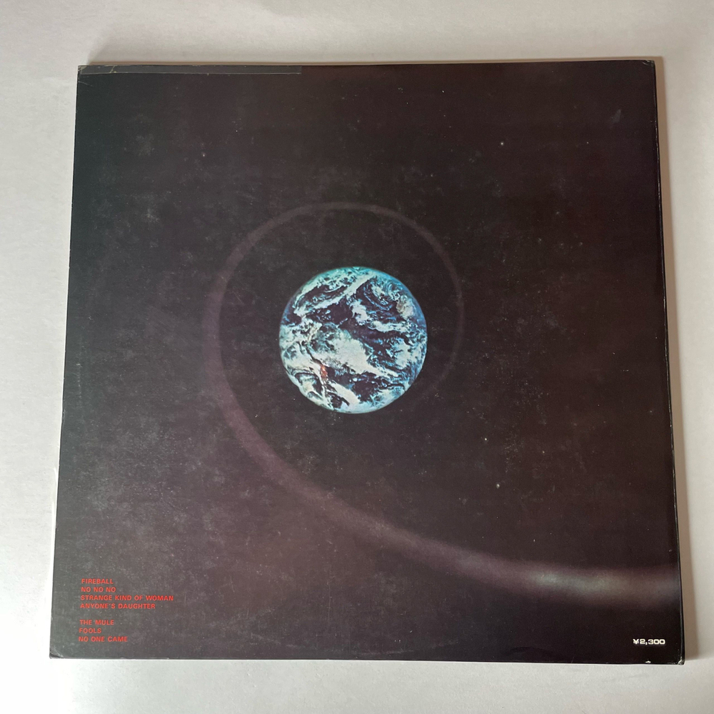 Винтажная виниловая пластинка LP Deep Purple Fireball (Япония 1976) (Без Оби) Strange Kind Of Woman