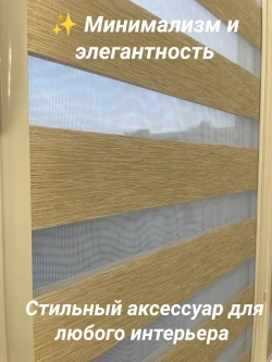 Рулонные шторы День-Ночь 46х100 см