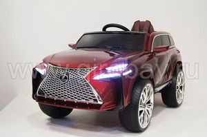 Детский электромобиль River Toys LEXUS E111KX красный