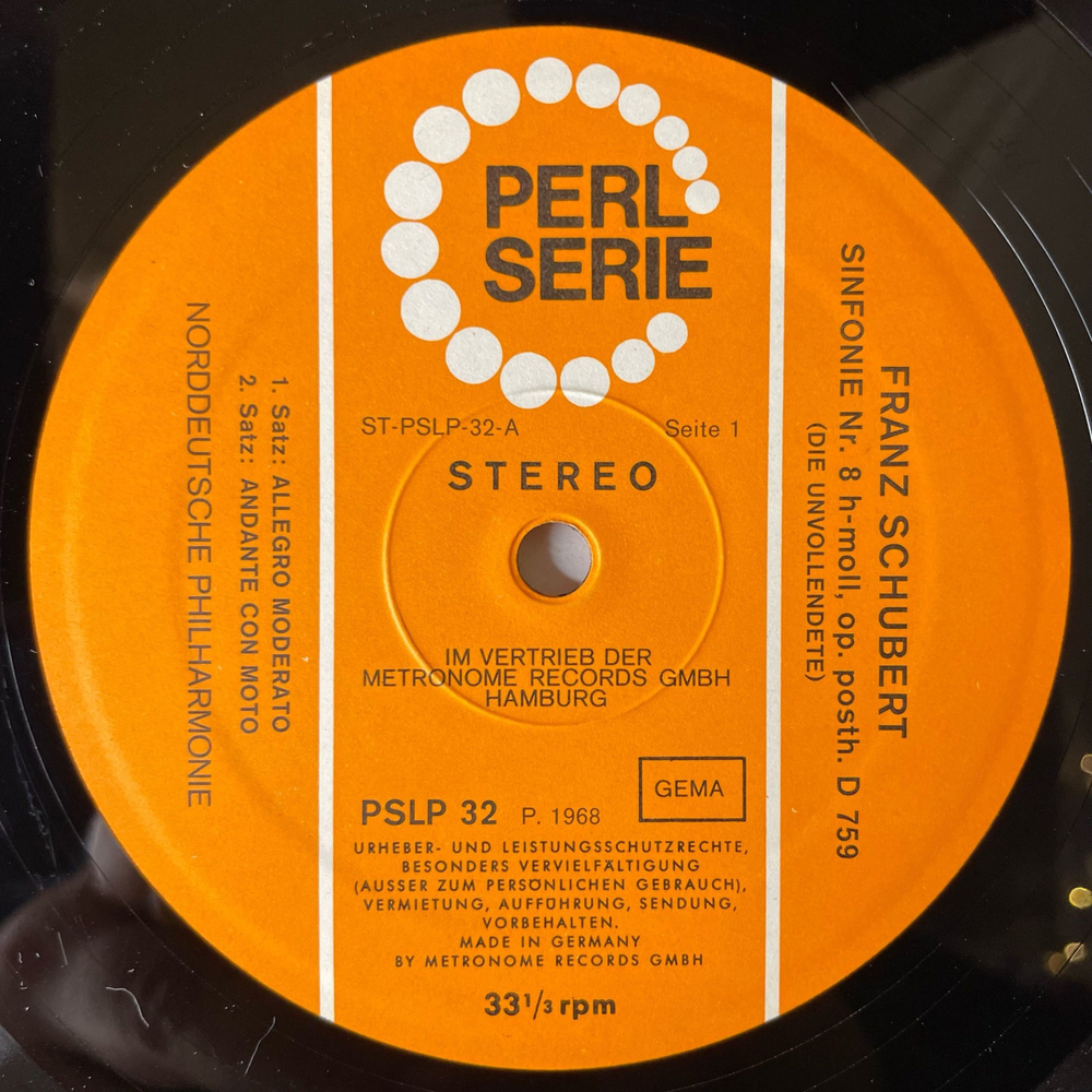 Винтажная виниловая пластинка LP L. Van Beethoven Бетховен, Adolf Drescher, Sonate Nr. 31 As dur, op. 110; Sonate Nr. 32 c moll, op. 111 (Германия 1968)