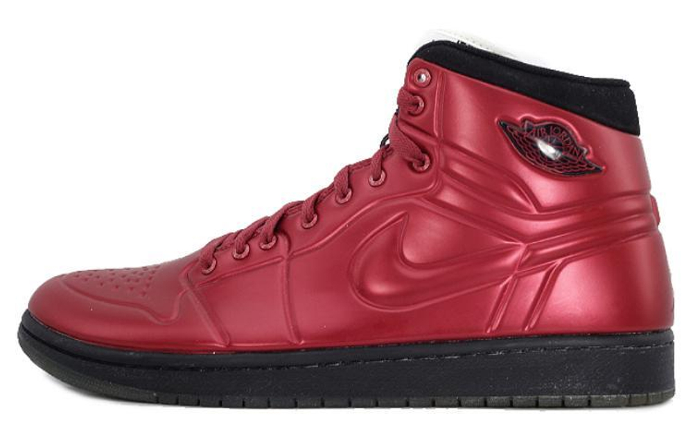 Aj 1 anodized foamposite top