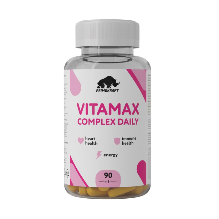 Витаминно-минеральный комплекс, Vitamax Complex Daily, Prime Kraft, 90 таблеток