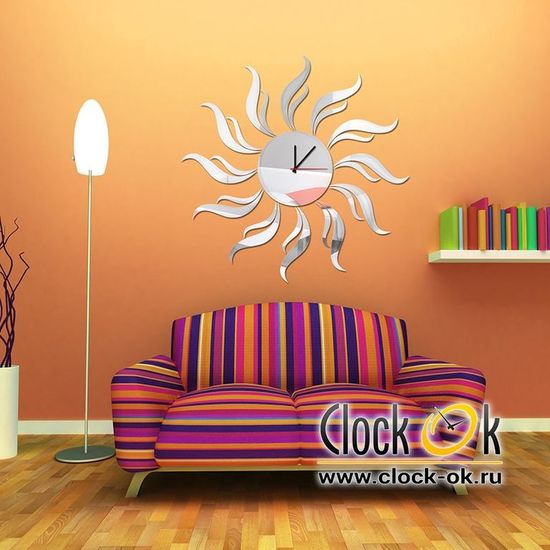 Настенные часы Sun