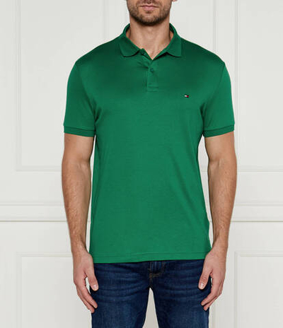 Поло Tommy Hilfiger - зеленый(MW0MW35585)