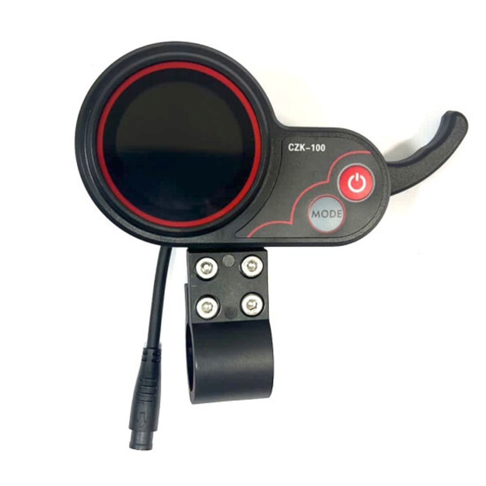 Дисплей бортовой компьютер курок газа CZK-100 48V 6 pin