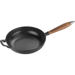 STAUB Сковорода Fiesta чугунная с деревянной ручкой 24 см (2 сорт)
