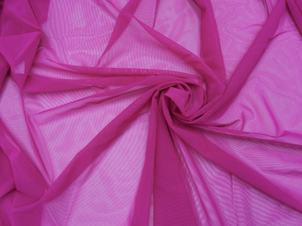 Эластичная сетка, премиум-класс, фуксия, 80 г/м2, Lauma (Арт: ES-1678)