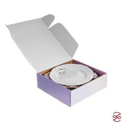 Набор плоских тарелок 19 см Repast Серебряные колосья (6 шт)