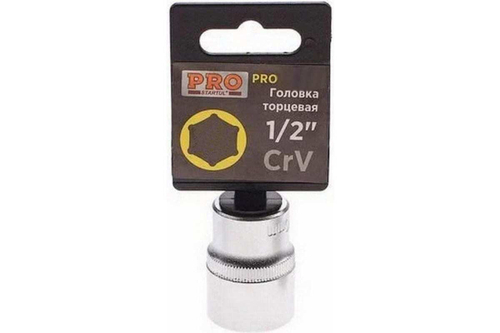 Головка PRO 17 мм, 1/2"DR, 6 граней STARTUL PRO-52017