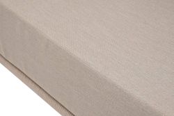 "Верона" лаунж-зона 5-местная плетеная из роупа (веревки), каркас алюминиевый белый, роуп бежевый