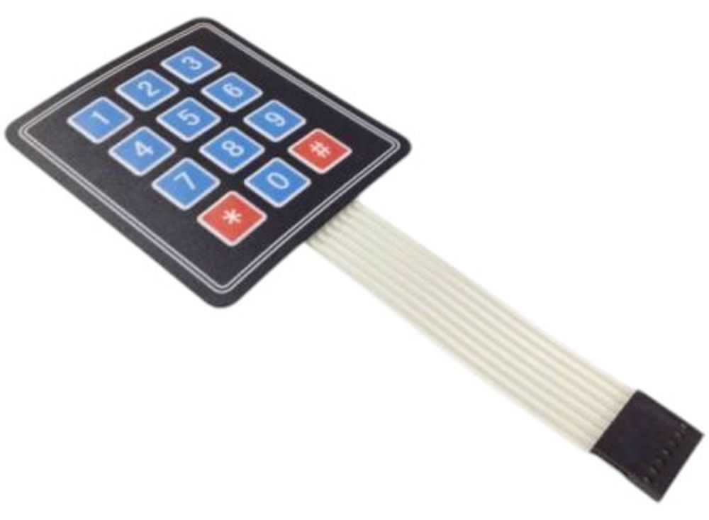 Матричная клавиатура 3x4