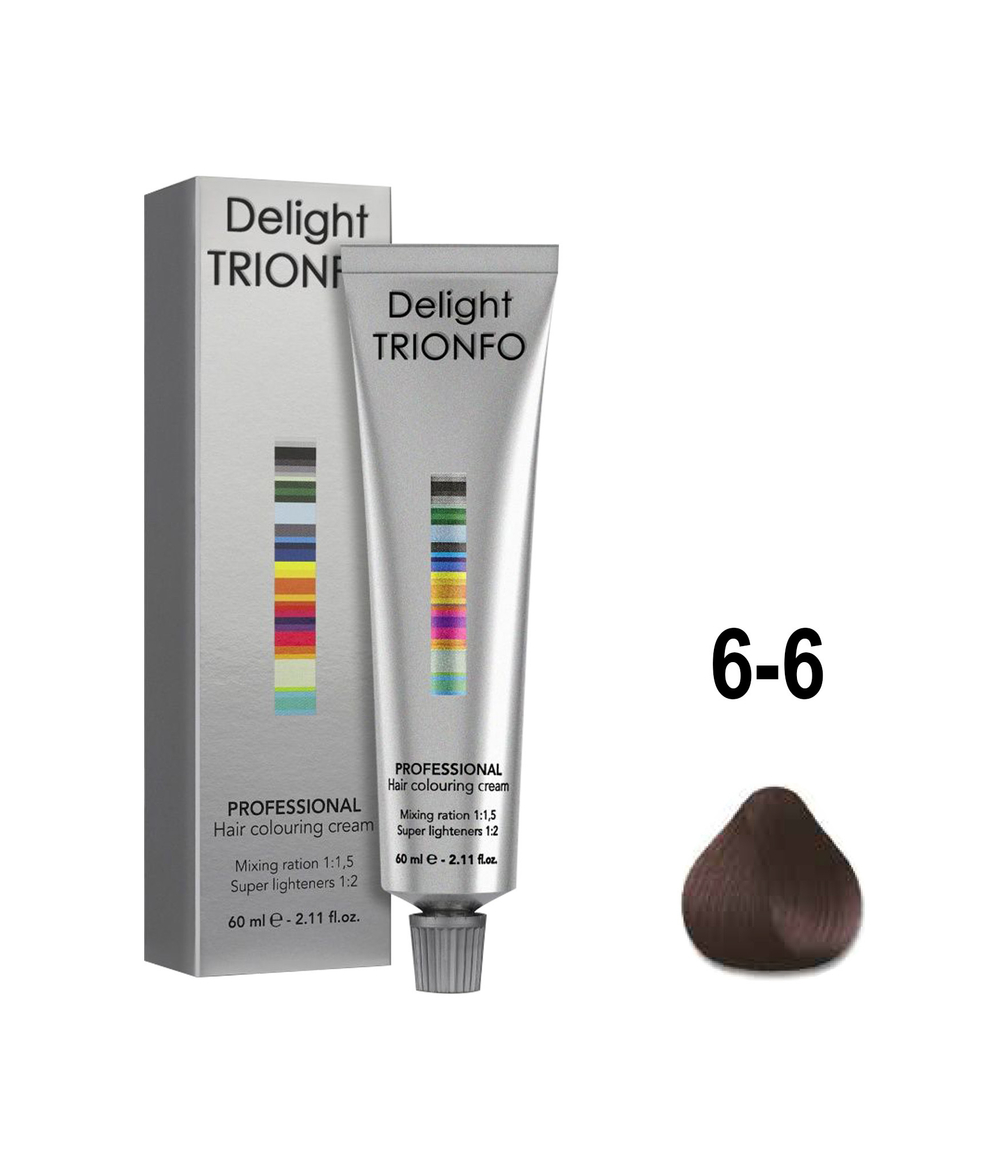 ДТ 6-6 стойкая крем-краска для волос Темный русый шоколадный 60 мл