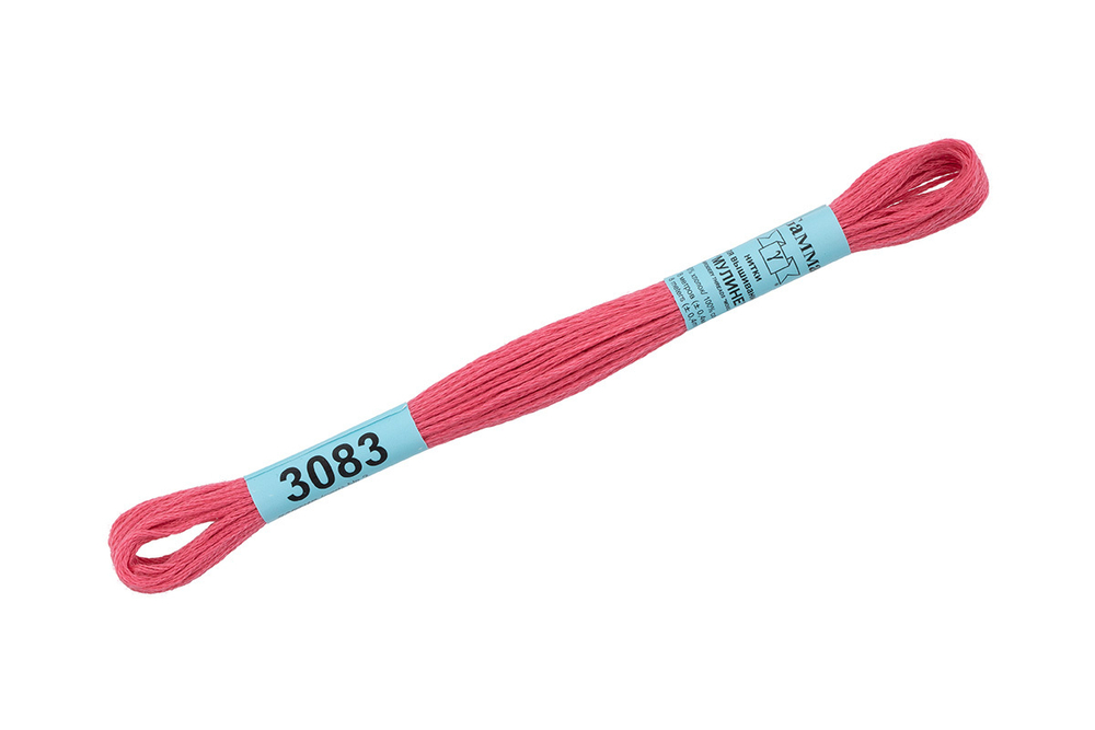 Мулине  "Gamma", 100% хлопок, 8 м, №3083