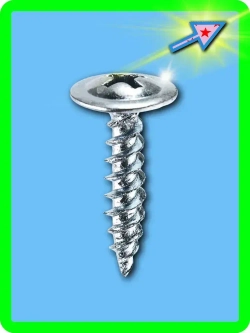 Саморез с прессшайбой острый 4,2х25мм 100шт. шлиц-крест