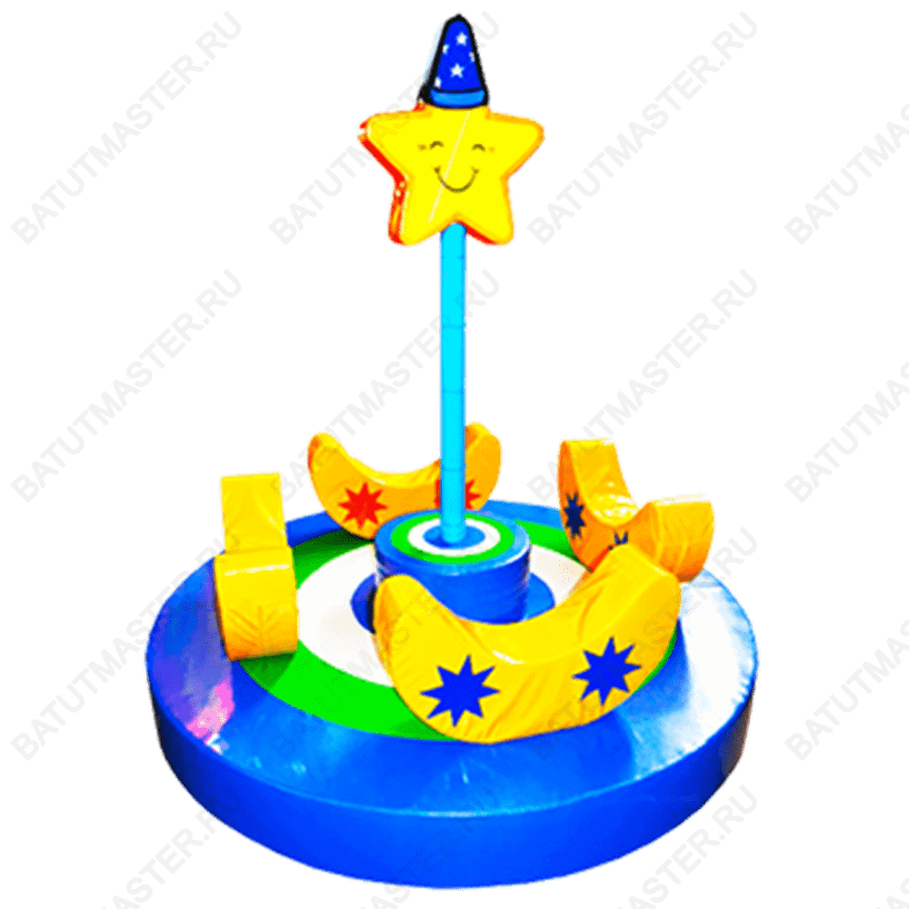 Электрическая карусель детская 4KIDS "Ночной небосвод"