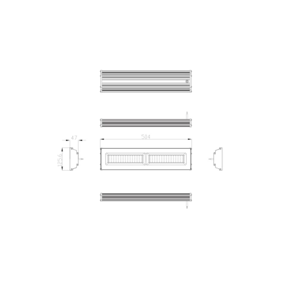 Светильник светодиодный ЭРА SPP-403-0-50K-100 100Вт 5000K IP65 | Светильники для высоких пролетов (хайбеи)