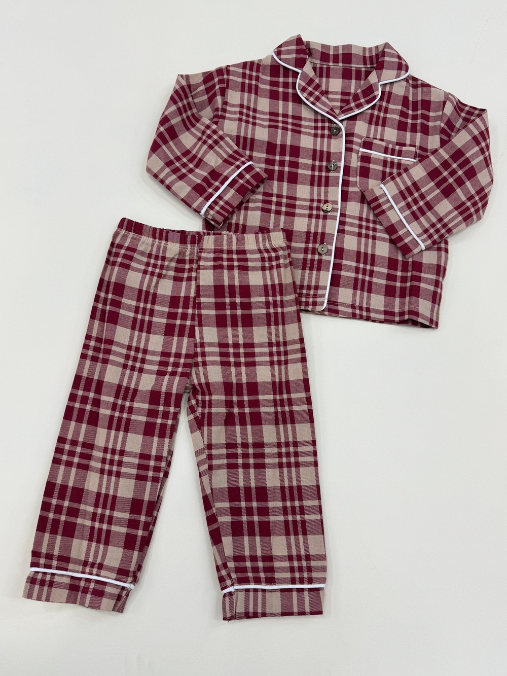 Пижама в клетку