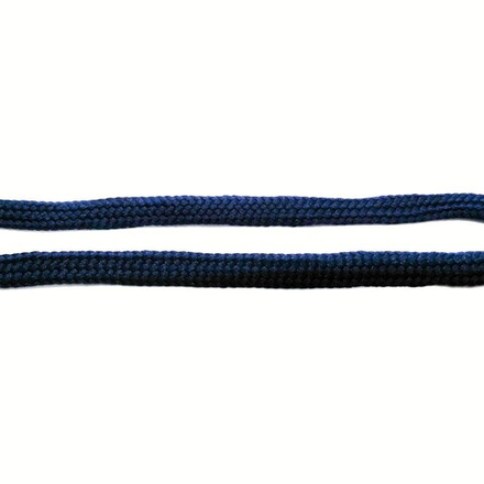 Шнур 6 мм, пустой, плоский, цв.205 т.синий