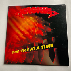 Винтажная виниловая пластинка LP Krokus One Vice At A Time (Япония 1982) (Без Оби)