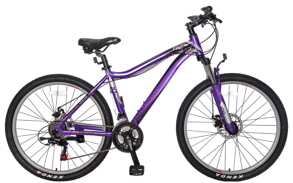 Велосипед TechTeam Elis 26"х17" фиолетовый