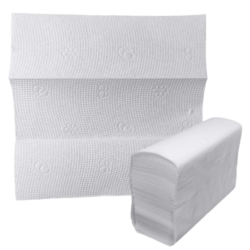 Полотенце Z-сложение 23х21см белое 120шт/уп