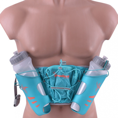 Поясная сумка для тренировок с 2-мя бутылками по 500мл CAVALARY 1000 /1000ML/218г/42х14см